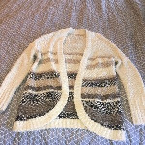 Hollister Color Block Cardigan